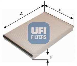 UFI 53.279.00 Pollen filter 83 779 72 0656