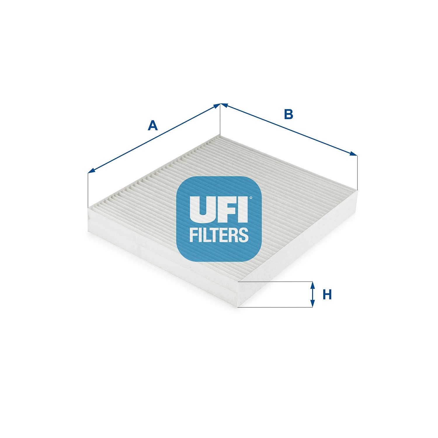 UFI 53.294.00 Pollen filter Particulate Filter, 230 mm x 200 mm x 30 mm