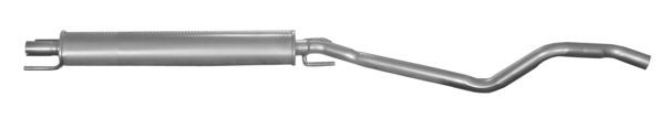 IMASAF 53.81.56 Middle silencer OPEL ASTRA 2008 in original quality