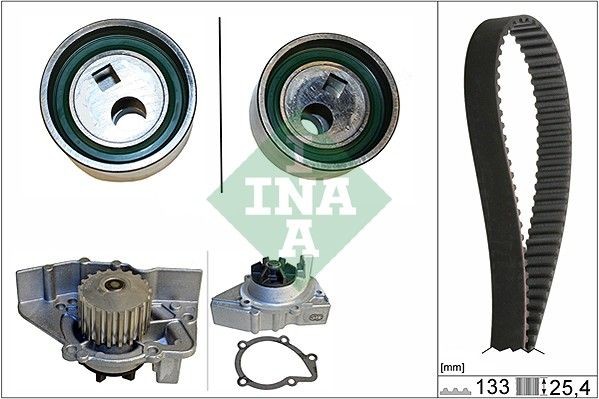 INA 530010630 Timing belt kit 0829.20