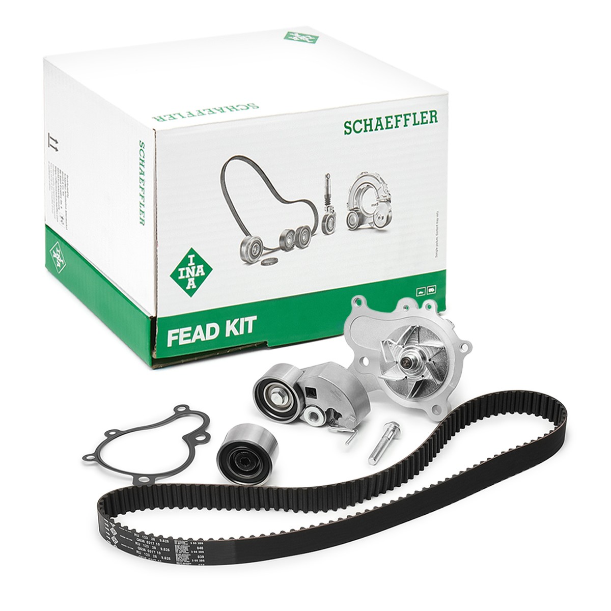 Water pump and timing belt kit 530 0542 31 from INA