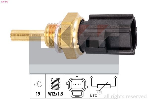 EOT sensor KW M12x1,5, Made in Italy - OE Equivalent - 530 177