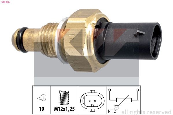 KW 530 338 Fuel temperature sensor Made in Italy - OE Equivalent