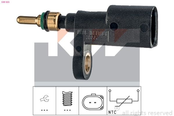 KW 530 355 Sensor, coolant temperature SEAT experience and price