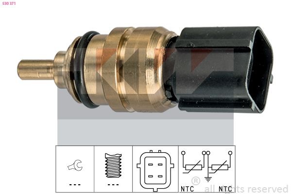 Kia OPTIMA Sensor, coolant temperature KW 530 371 cheap