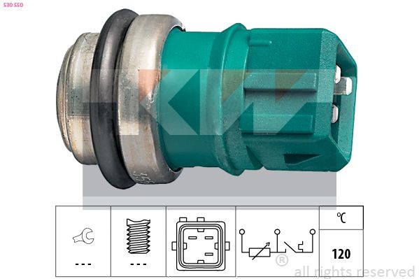KW 530 550 Sensor, coolant temperature RENAULT experience and price