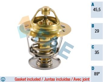 FAE 5304089 Engine thermostat NISSAN experience and price
