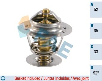 Original FAE Thermostat 5305192 for FORD TRANSIT