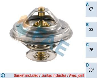 Great value for money - FAE Engine thermostat 5305380