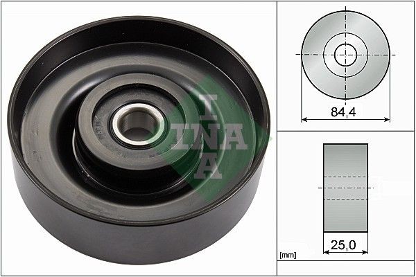 INA Ø: 84,4mm Deflection / Guide Pulley, v-ribbed belt 532 0827 10 buy