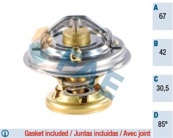 FAE 5320485 Engine thermostat MERCEDES-BENZ experience and price