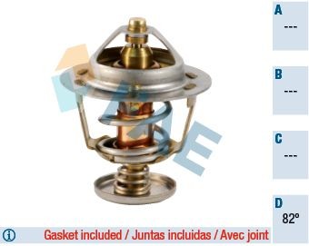 Great value for money - FAE Engine thermostat 5324682