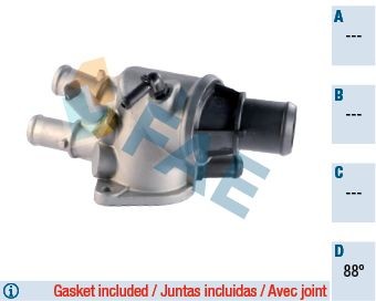 Alfa Romeo 145 Engine thermostat FAE 5339788 cheap