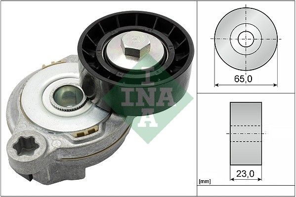 INA 534 0605 10 Tensioner Lever, v-ribbed belt 65 mm x 23 mm