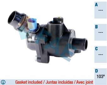 Great value for money - FAE Engine thermostat 5348203