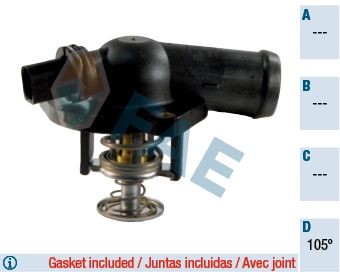 Great value for money - FAE Engine thermostat 5348305