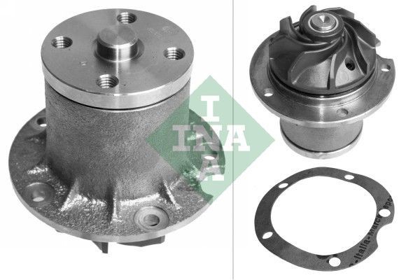 INA 538 0201 10 Water pump for v-belt use
