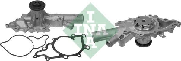 INA 538 0220 10 Water pump for v-ribbed belt use