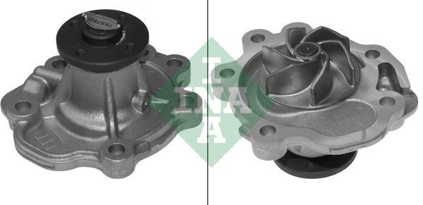 538 0307 10 INA Water pumps SUZUKI without gasket/seal, for v-ribbed belt use