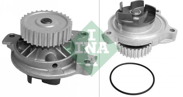 INA 538 0343 10 Water pump Number of Teeth: 29, for toothed belt drive