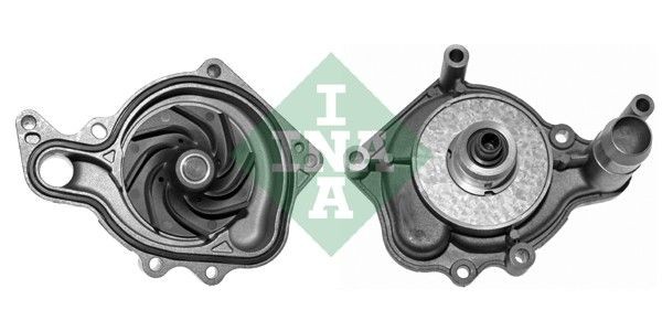 INA 538 0410 10 Water pump for timing chain drive