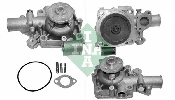 INA 538 0426 10 Water pump with seal, for v-belt use