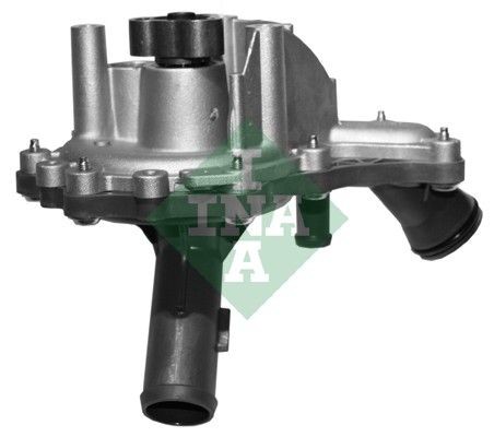 INA 538 0465 10 Water pump with housing, for v-ribbed belt use