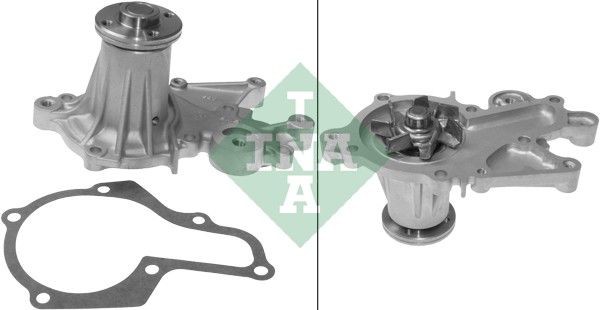 INA 538 0626 10 Water pump for v-ribbed belt use