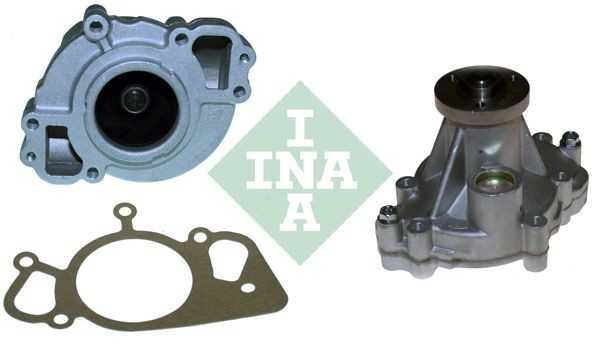 INA 538 0655 10 Water pump for v-ribbed belt use