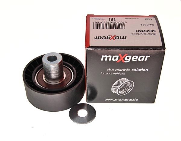 540312 Deflection / Guide Pulley, v-ribbed belt MAXGEAR 54-0312 review and test