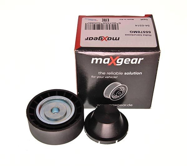 540314 Deflection / Guide Pulley, v-ribbed belt MAXGEAR 54-0314 review and test