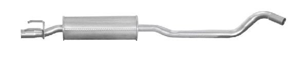 IMASAF Length: 1530mm, Centre Middle exhaust 54.35.06 buy