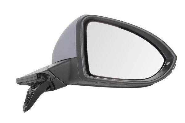 BLIC 5402-01-2002648P Wing mirror Right, primed, Electric, with memory, Heated, Complete Mirror, Convex, for left-hand drive vehicles