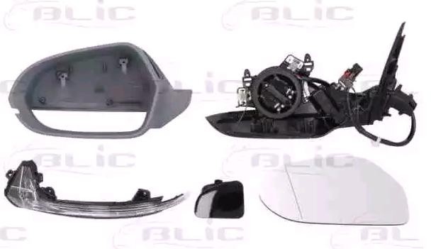 Spiegelglas Ersatz für Audi A6 4G, Außenspiegel Hyperbolisch Beheizt  Außenspiegelglas Asphärisch Links Oder Rechts(Rechts-A6) : : Auto  & Motorrad