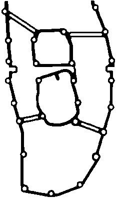 ELRING 919.897 Timing cover gasket