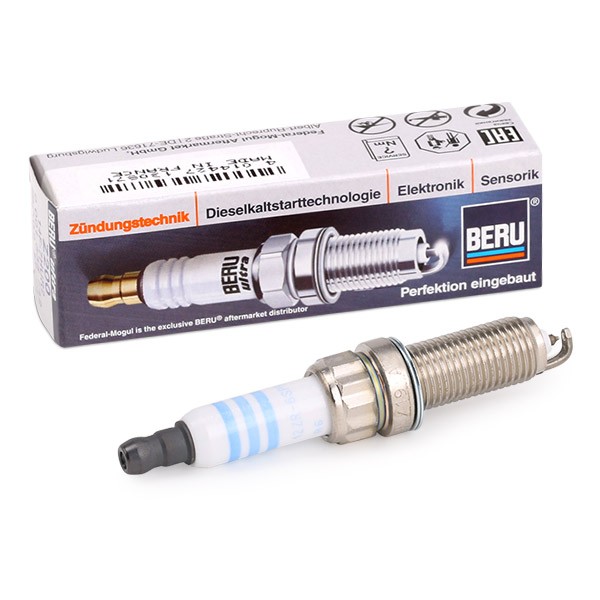 Spark plug BERU ULTRA 12 ZR-6 SPP2-1, M12x1,25, Spanner Size: 14 mm Bi-Hex - Z332