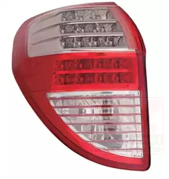 VAN WEZEL Left, white/red, without bulb holder Colour: white/red Tail light 5472931 buy
