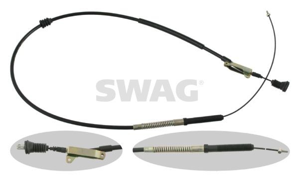 SWAG 55915751 Hand brake cable 1329 833