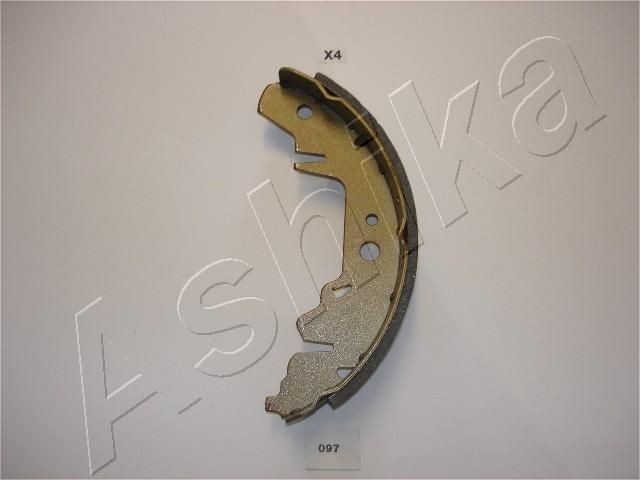 ASHIKA 55-00-097 Brake Shoe Set Rear Axle, Ø: 250 x 57,2 mm