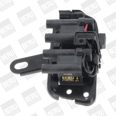 ZS267 BERU Coil pack HYUNDAI 3-pin connector, 12V, Number of connectors: 4, Connector Type DIN