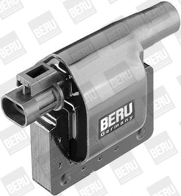 ZS277 BERU 0 040 100 277 Ignition coil 2-pin connector, 12V 