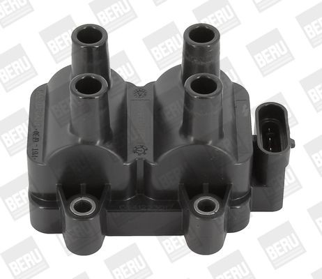ZS354 BERU Coil pack NISSAN 4-pin connector, 12V, Number of connectors: 4, Connector Type, saw teeth