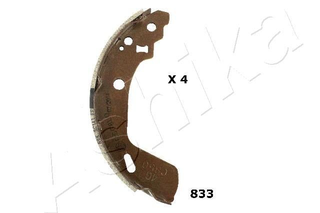 ASHIKA 55-08-833 Brake Shoe Set Rear Axle, Ø: 200 x 26 mm