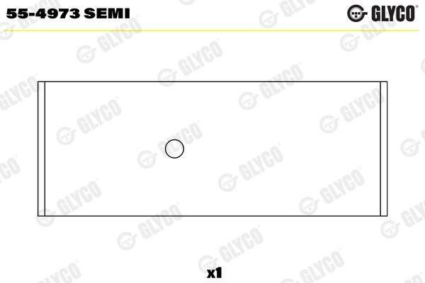 GLYCO 55-4973 SEMI Lagerbuchse, Pleuel für RENAULT TRUCKS Kerax LKW in Original Qualität
