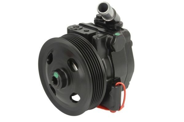 LAUBER 55.6222 Power steering pump Hydraulic, 90 bar, 100 bar, Number of ribs: 6, Belt Pulley Ø: 107 mm, with expansion tank