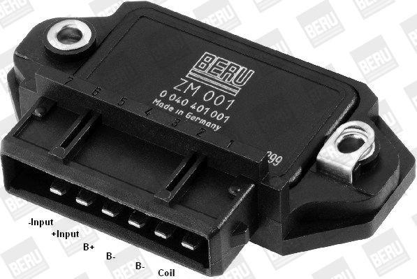 ZM001 Ignition module BERU 0040401001 review and test