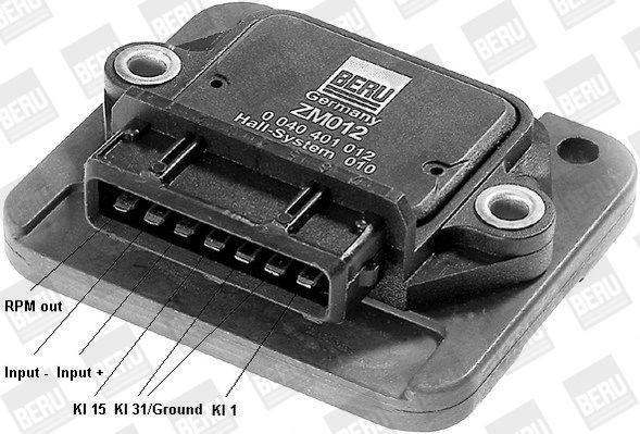 ZM012 Ignition module BERU 0040401012 review and test