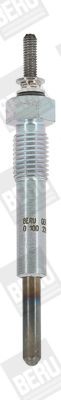 BERU GV946 Glow plug 11V 10A M10x1,25, Pencil-type Glow Plug, Length: 90 mm, 35 Nm, 15 Nm, 119