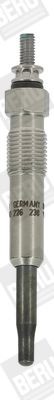 GN999 BERU Glow plug VOLVO 11V 17A M10x1,0, after-glow capable, Pencil-type Glow Plug, Length: 83 mm, 35 Nm, 15 Nm, 63