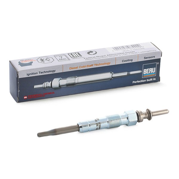 0 100 266 002 BERU ISS 5V 25A M10x1,0, after-glow capable, Pencil-type Glow Plug, Length: 107 mm, 35 Nm, 15 Nm, 63 Thread Size: M10x1,0 Glow plugs GE102 buy